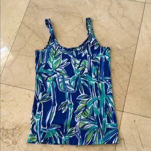 Lilly Pulitzer Tropical Print Tank Top M